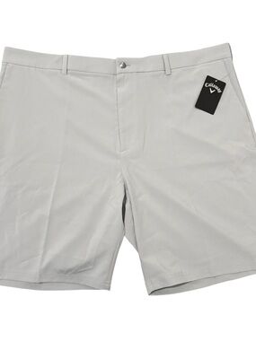 Callaway Men's Light Gray Performance Golf Shorts 44B New